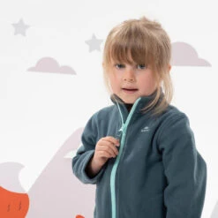 Quechua Veste Polaire De Randonnée - MH150 Grise - Enfant 2-6 Ans -Quechua veste polaire de randonnee mh150 grise enfant 2 6 ans 3