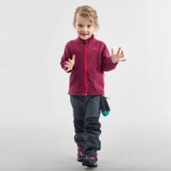 Quechua Veste Polaire De Randonnée - MH150 Violette - Enfant 2-6 Ans -Quechua veste polaire de randonnee mh150 violette enfant 2 6 ans 1