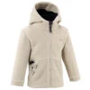 Quechua Veste Polaire De Randonnée - MH500 KID Beige - Enfant 2-6 Ans -Quechua veste polaire de randonnee mh500 kid beige enfant 2 6 ans