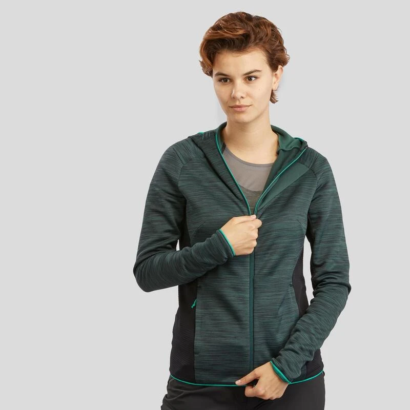 Quechua Veste Polaire Fine De Randonnée - MH520 Light - Femme 4 Quechua Veste Polaire Fine De Randonnée - MH520 Light - Femme – Image 2