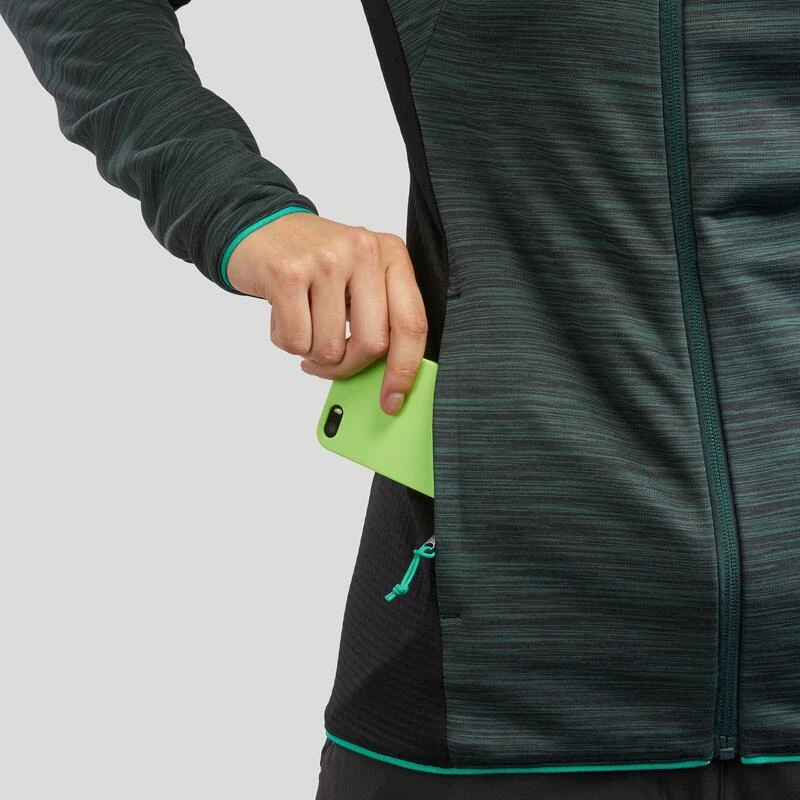 Quechua Veste Polaire Fine De Randonnée - MH520 Light - Femme 7 Quechua Veste Polaire Fine De Randonnée - MH520 Light - Femme – Image 5