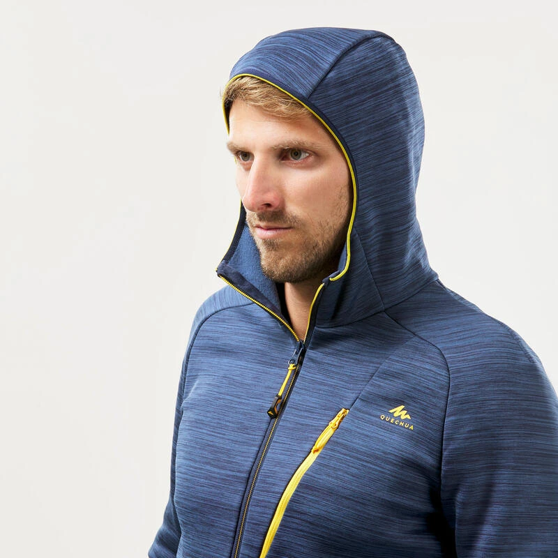 Quechua Veste Polaire Fine De Randonnée - MH900 - Homme 6 Quechua Veste Polaire Fine De Randonnée - MH900 - Homme – Image 4