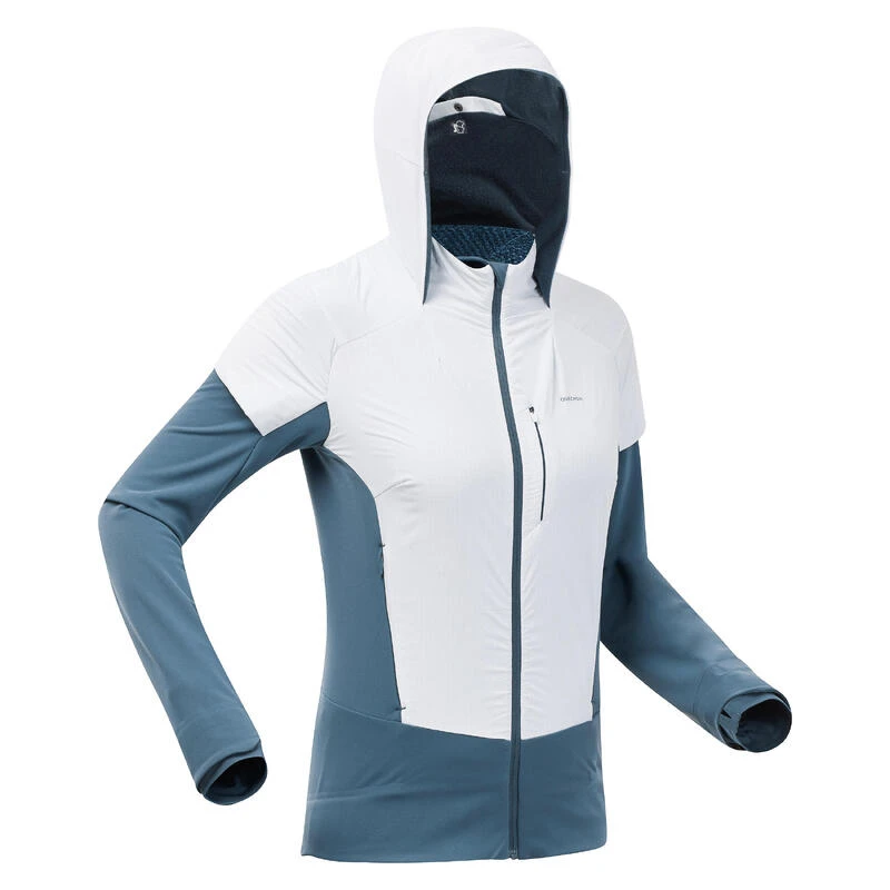 Quechua Veste Polaire Hybride De Randonnée - MH920 Hood - Femme 3 Quechua Veste Polaire Hybride De Randonnée - MH920 Hood - Femme
